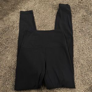 black lululemon align leggings size two